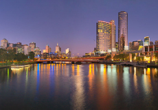 Melbourne Skyline Panoramic B