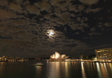 Moonlit Opera House